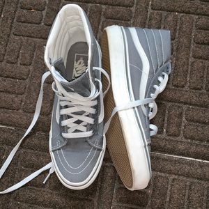 grey VANS skateboard shoe